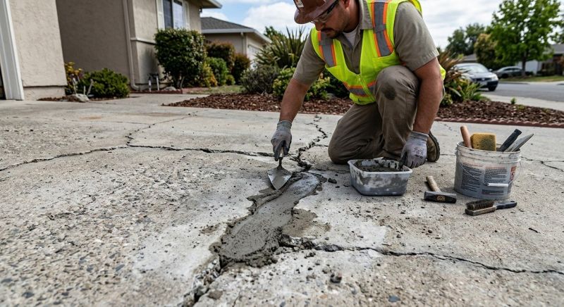 Garage Crack Repair in Miami Dade County, FL